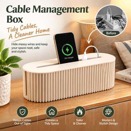 Cable management box - cable,