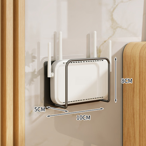 Wall mounted router shelf - shelf, for