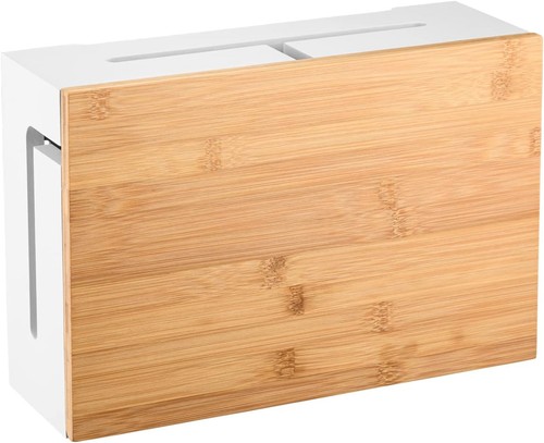 Bamboo cable management - management, box