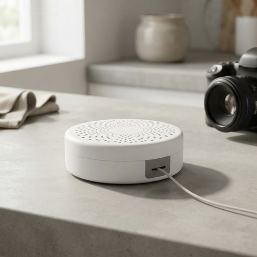 Elegant round cable box - elegant, with