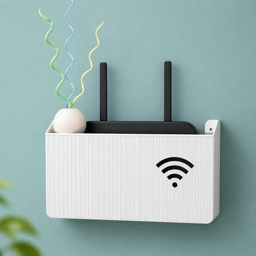 Wall mount router - router, storage