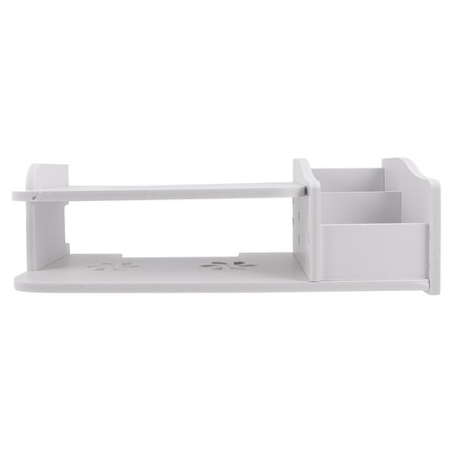 White wall mount shelves - mount, tv